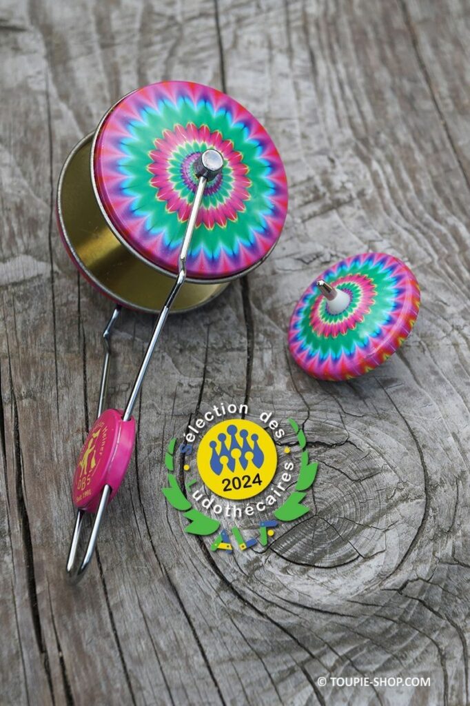 Toupie Hippie Jeu Magnétique avec Lanceur Jouet en Métal Toupie Hippie Jeu Magnétique avec Lanceur Jouet en Métal